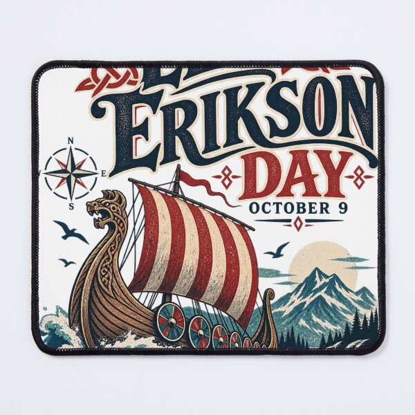 Item preview, Leif Erikson Day Shirt – Vintage Viking Longship designed and sold by meme2525.