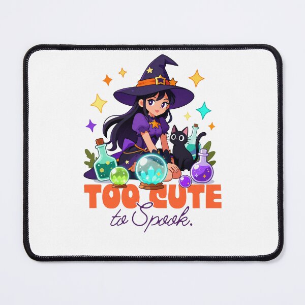 Item preview, "Too Cute to Spook - Adorable Witch Design" designed and sold by ShopTwentyFour.