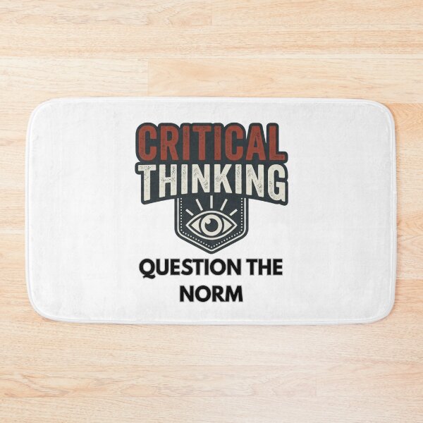 Item preview, Critical Thinking - Question The Norm designed and sold by BikTee.