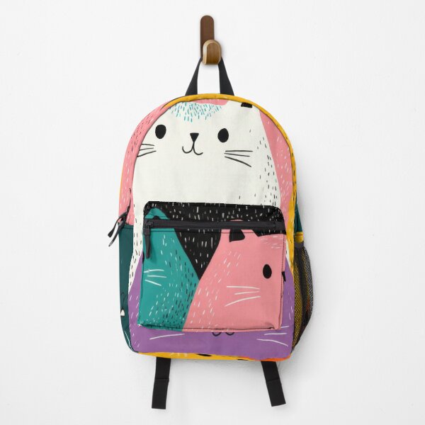 Item preview, Colorful cats grouped together designed and sold by anytka.