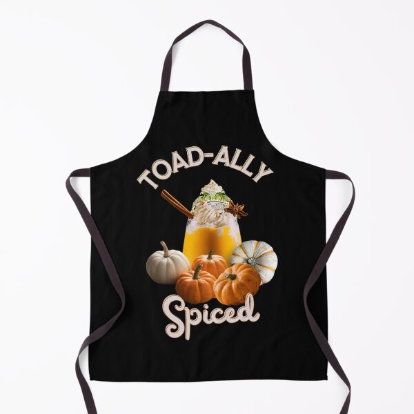 Item preview, Toad-ally Spiced | Funny Pumpkin Spice Toad Pun | Light Ink Edition designed and sold by SunandShade.