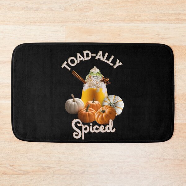 Item preview, Toad-ally Spiced | Funny Pumpkin Spice Toad Pun | Light Ink Edition designed and sold by SunandShade.