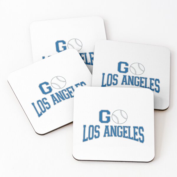 Item preview, Go Los Angeles Baseball Typography designed and sold by MASMUS27.