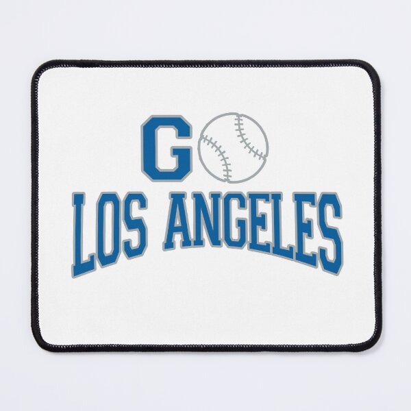 Item preview, Go Los Angeles Baseball Typography designed and sold by MASMUS27.