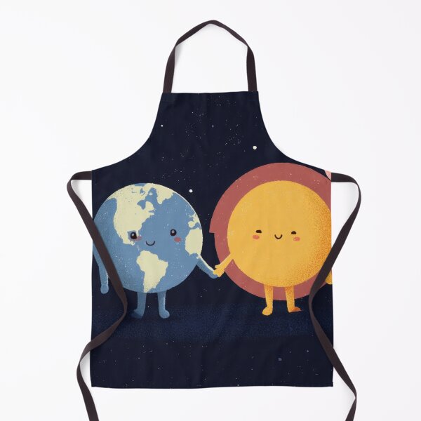 Item preview, Earth and sun holding hands in space designed and sold by anytka.