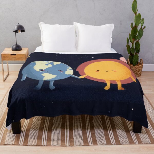 Item preview, Earth and sun holding hands in space designed and sold by anytka.