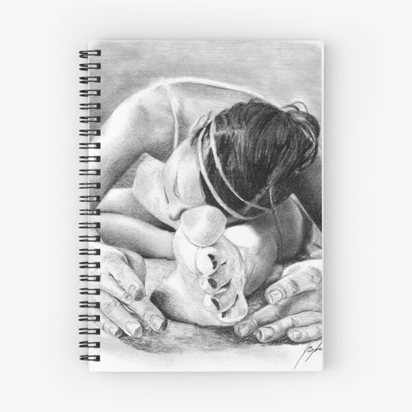 Item preview, A Dancer’s Moment – Ballerina Graphite Pencil Drawing designed and sold by Jason Bylsma.