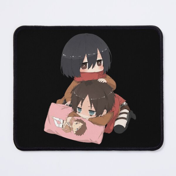 Item preview, Mikasa And Eren Chibi designed and sold by CharlieBurrell.