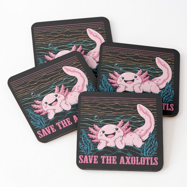 Item preview, Save The Axolotls Cute designed and sold by ClaireCum.