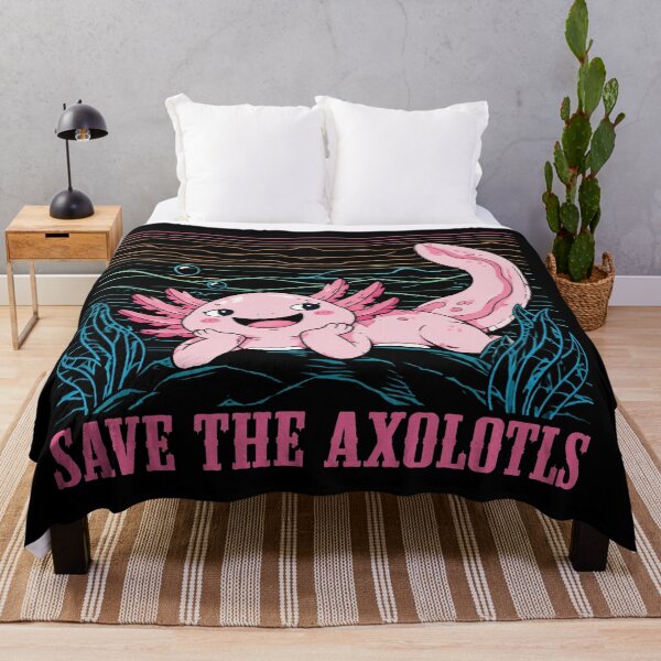 Item preview, Save The Axolotls Cute designed and sold by ClaireCum.