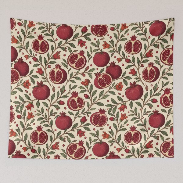 Item preview, Pomegranate Garden Pattern designed and sold by shamiloff.