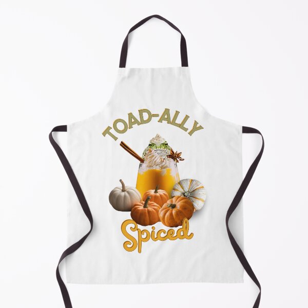 Item preview, Toad-ally Spiced | Funny Pumpkin Spice Toad Pun | Dark Ink Edition designed and sold by SunandShade.