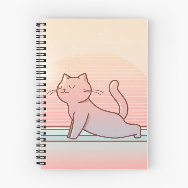 Item preview, Cat practicing yoga at sunrise designed and sold by anytka.
