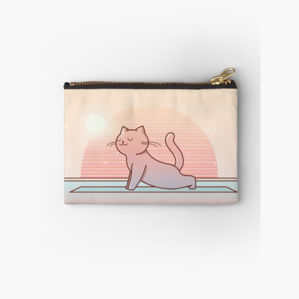 Item preview, Cat practicing yoga at sunrise designed and sold by anytka.