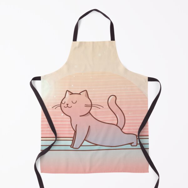 Item preview, Cat practicing yoga at sunrise designed and sold by anytka.
