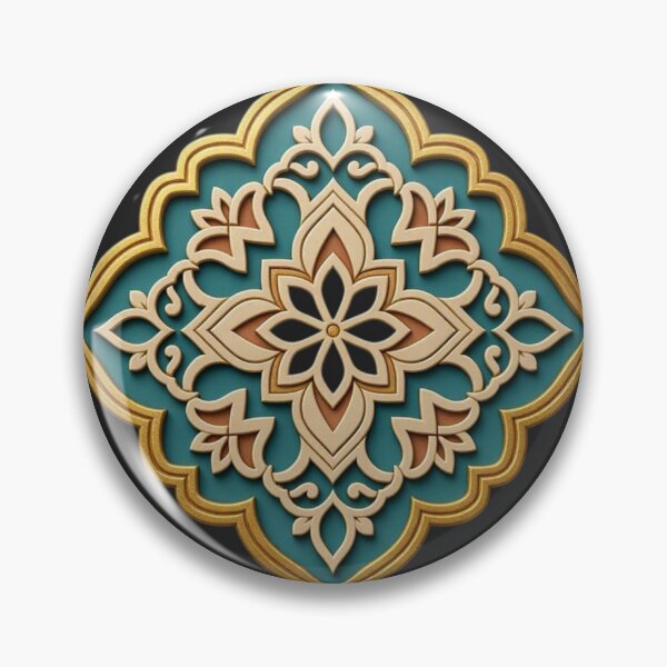Item preview, Elegant Islamic Arabesque Mandala designed and sold by Breezes-of-Ida.