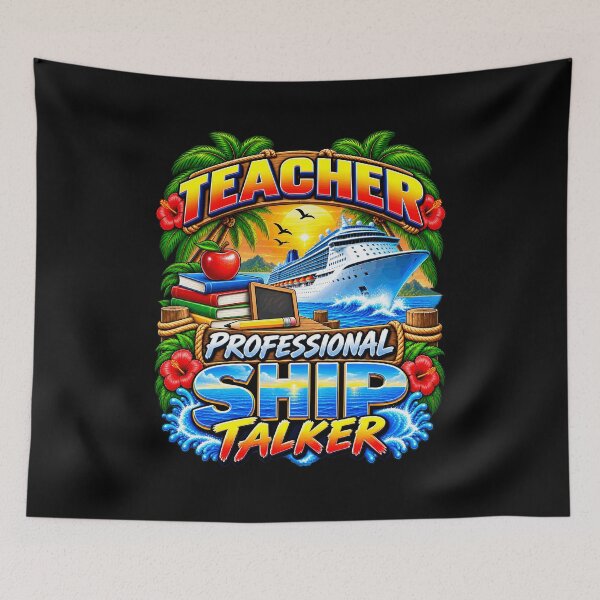 Item preview, Teacher Professional Ship Talker Cruise Vacation designed and sold by fungear.