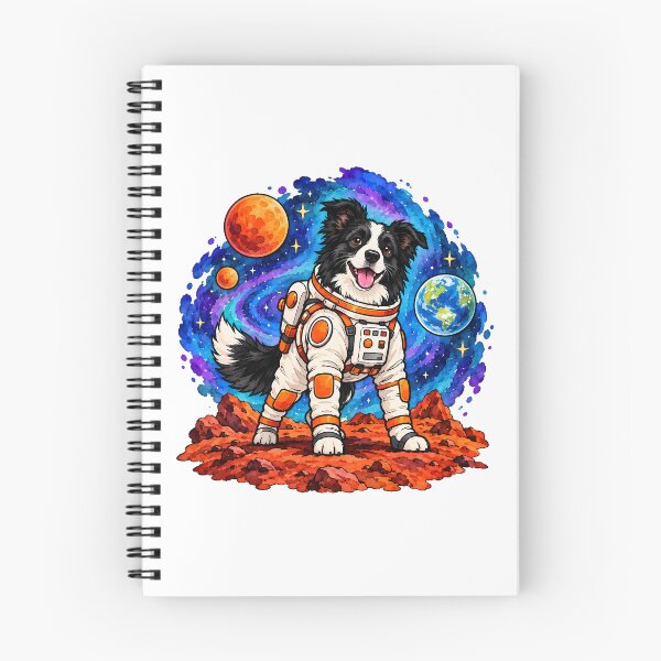Item preview, Collie Astronaut Cosmic Explorer Dog Lover designed and sold by chattsuede.