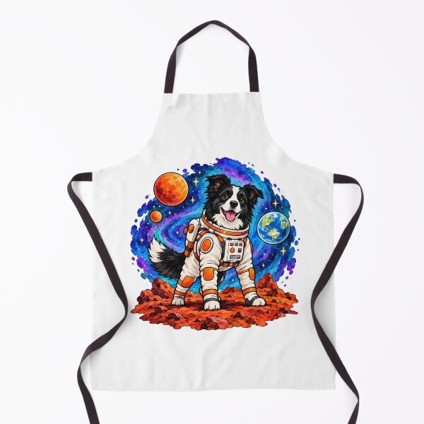 Item preview, Collie Astronaut Cosmic Explorer Dog Lover designed and sold by chattsuede.