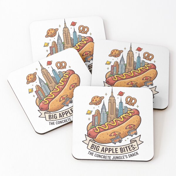 Item preview, Big Apple Hot Dog ("Big Apple Bites") designed and sold by Amir Faysal.