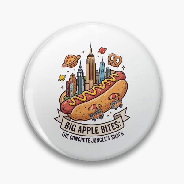 Item preview, Big Apple Hot Dog ("Big Apple Bites") designed and sold by Amir Faysal.