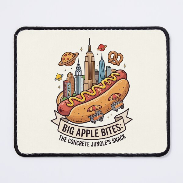 Item preview, Big Apple Hot Dog ("Big Apple Bites") designed and sold by Amir Faysal.