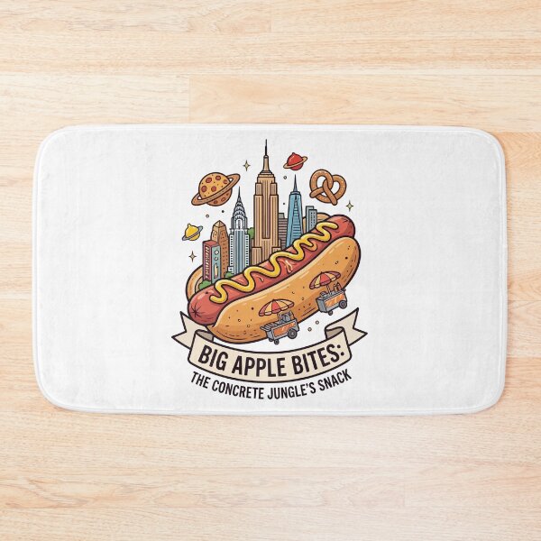 Item preview, Big Apple Hot Dog ("Big Apple Bites") designed and sold by Amir Faysal.