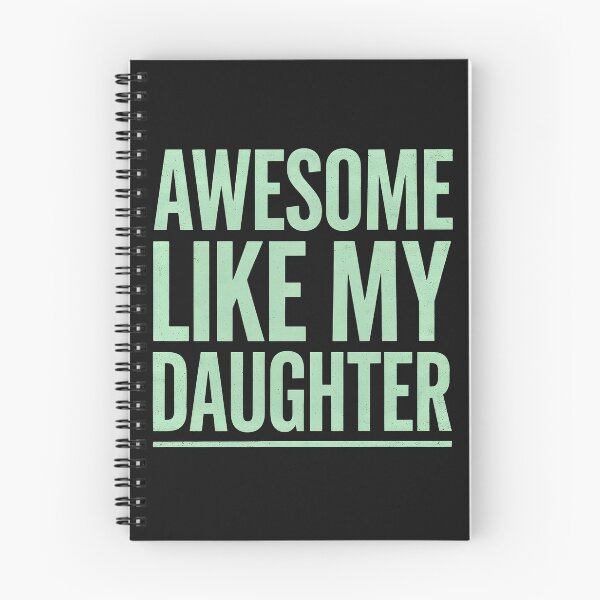 Item preview, Awesome Like My Daughter Bold Typography Family Love Design designed and sold by dragonbol023.
