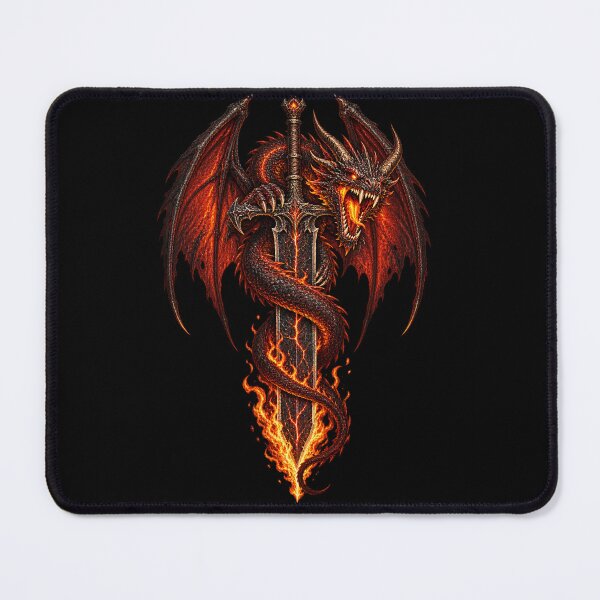 Item preview, Infernal Fire Dragon and Obsidian Sword designed and sold by Ravendge.
