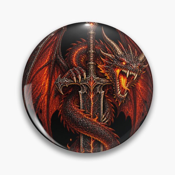 Item preview, Infernal Fire Dragon and Obsidian Sword designed and sold by Ravendge.