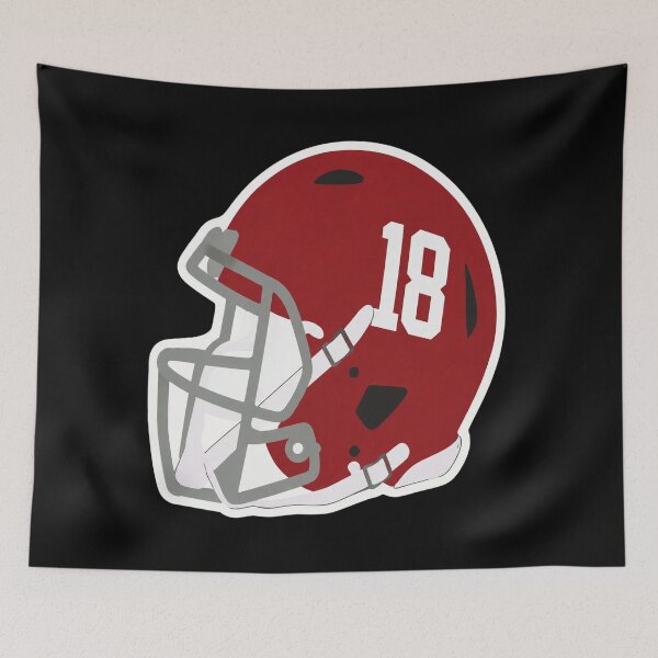 Item preview, Football Helmet 18 designed and sold by ConnorHides.