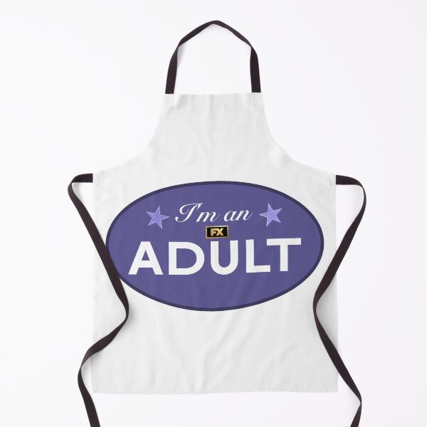 Item preview, I'm an adult sticker purple designed and sold by rilesweir.