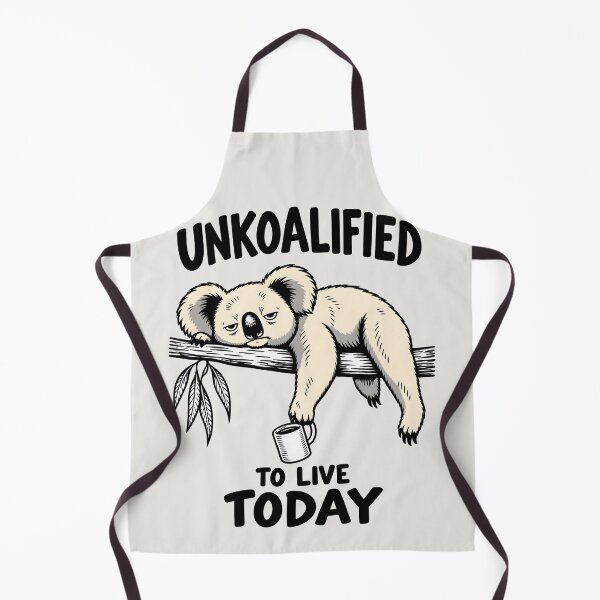 Item preview, Unkoalified To Live Today Funny Koala Meme designed and sold by MagicTheDog.