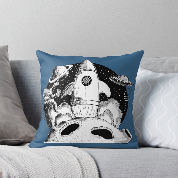 Item preview, Space Odyssey: Hand Drawn Ink Art designed and sold by ThaisMelo.