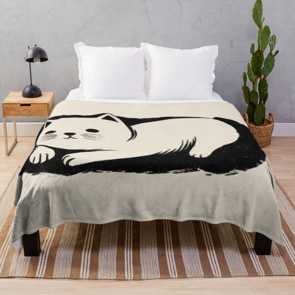 Item preview, Cute cat art on a plain bg designed and sold by anytka.