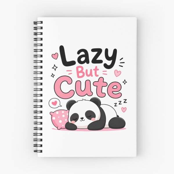 Item preview, Lazy But Cute Sleeping Panda Kawaii Design designed and sold by aloksahu123.