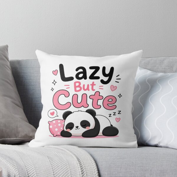 Item preview, Lazy But Cute Sleeping Panda Kawaii Design designed and sold by aloksahu123.