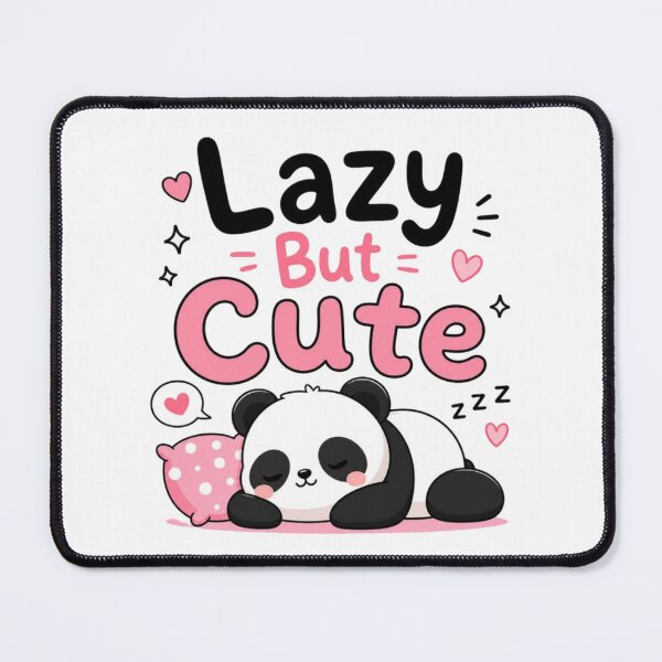 Item preview, Lazy But Cute Sleeping Panda Kawaii Design designed and sold by aloksahu123.
