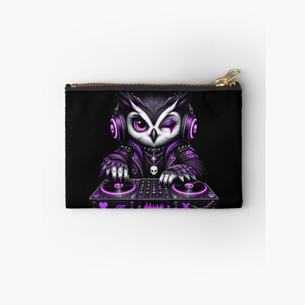 Item preview, Cyber Goth DJ Owl designed and sold by LazyDayzCo.