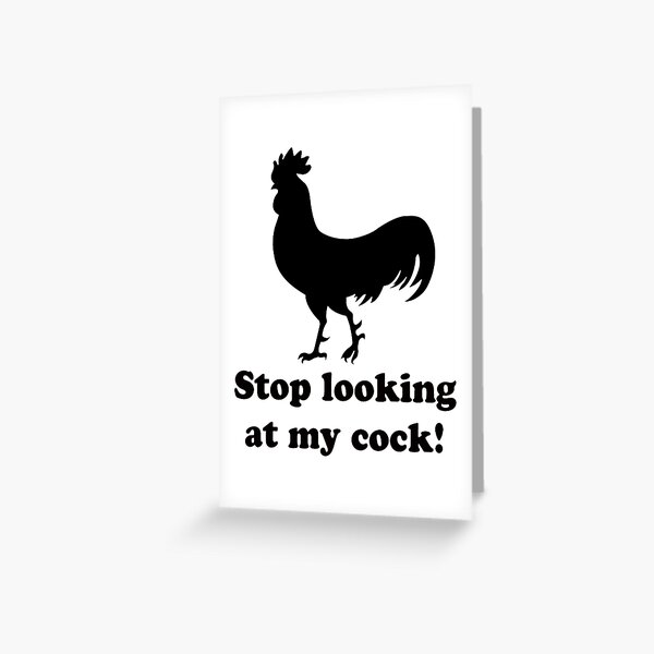 Item preview, Stop Looking At My Cock designed and sold by Ice-Tees.
