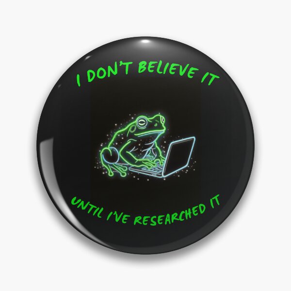 Item preview, I Don't Believe It Until I've Researched It designed and sold by amusefullife.