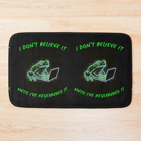Item preview, I Don't Believe It Until I've Researched It designed and sold by amusefullife.