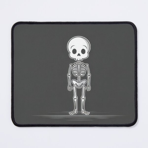 Item preview, Cartoon skeleton on gray background designed and sold by anytka.