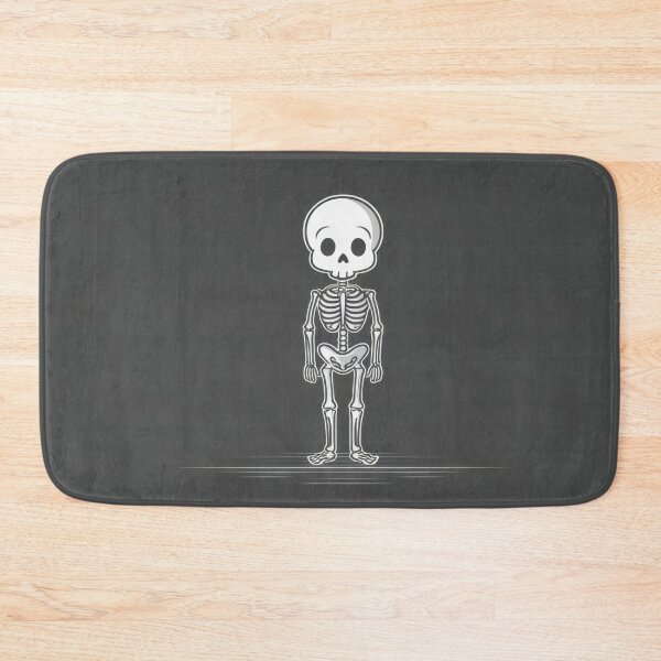 Item preview, Cartoon skeleton on gray background designed and sold by anytka.
