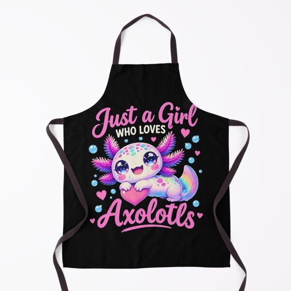 Item preview, Axolotl Girl Kawaii designed and sold by ClaireCum.