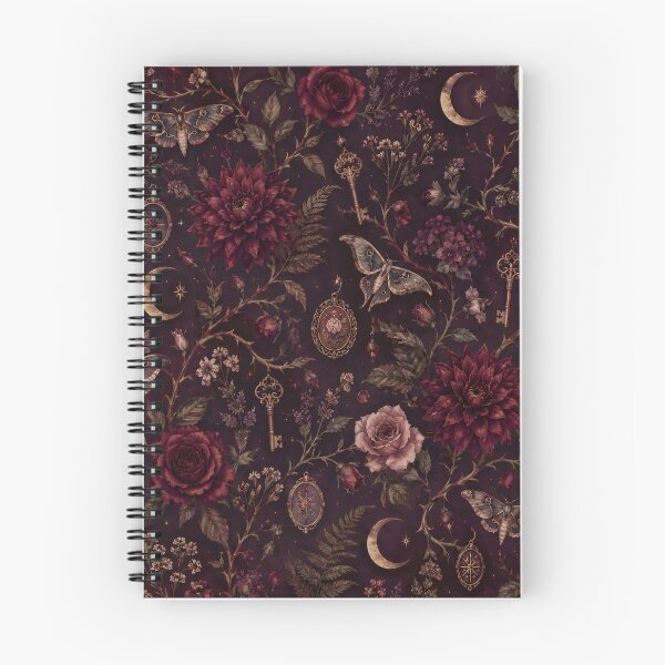 Item preview, Dark Gothic Botanical Celestial Floral Vintage designed and sold by AzsjaysStudio.