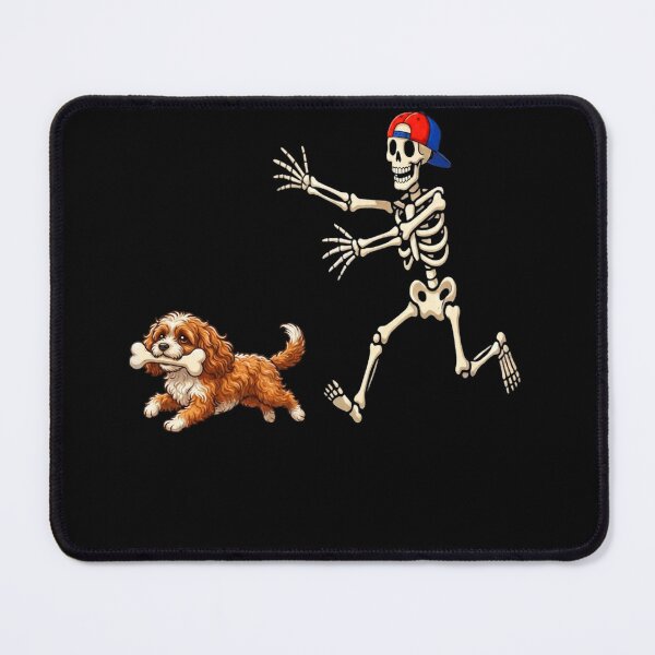 Item preview, Cavapoo skelton Halloween Shirt, Cute Ghost Dog Pumpkin Tee designed and sold by Anime  ⭐⭐⭐⭐⭐.
