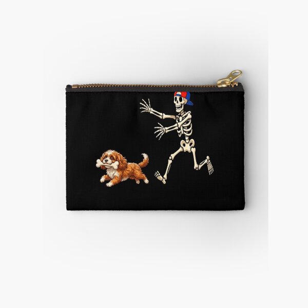Item preview, Cavapoo skelton Halloween Shirt, Cute Ghost Dog Pumpkin Tee designed and sold by Anime  ⭐⭐⭐⭐⭐.