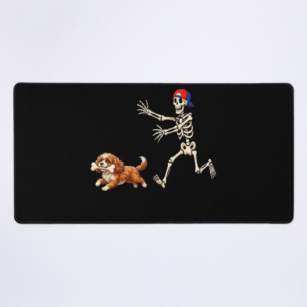 Item preview, Cavapoo skelton Halloween Shirt, Cute Ghost Dog Pumpkin Tee designed and sold by Anime  ⭐⭐⭐⭐⭐.