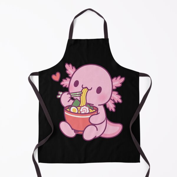 Item preview, Cute Axolotl Ramen designed and sold by ClaireCum.